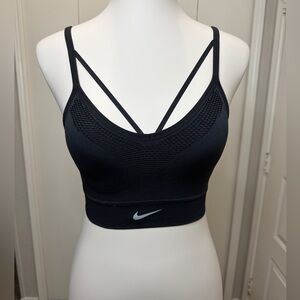 Nike Women's Black Strappy Sports Bra